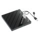thumbnail image 1 of Reproductor de DVD portátil USB 3.0 tipo C, grabador de discos compactos 7 en 1 con lector de tarjetas, concentrador USB, unidad de DVD externa para Windows, Mac, PC y portátil., 1 of 7