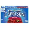 Capri Sun Wild Cherry Juice Drink Blend 10 pk Pouches - 6 oz