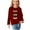Burgundy, variant on Odeerbi Toddler Girls Fall Winter Basic Layering T-Shirt Cute Print Basic Tees Long Sleeve Shirts Cute Crewneck Tops Dressy Casual Blouses Base Layer Toddler Clothes Olive Green