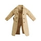 thumbnail image 4 of Disfraz de gabardina de moda 1/12, ropa de muñeca en miniatura hecha a mano para 6 pulgadas Caqui, 4 of 9