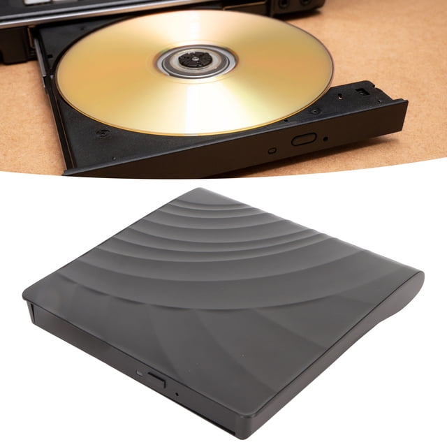 Ultra Slim External Optical Drive Enclosure Kit for Laptop Desktop Computer - Easy to Use, USB 3.0 Compatible, Wide System Compatibility with Panel and Eject Button, Lightweight