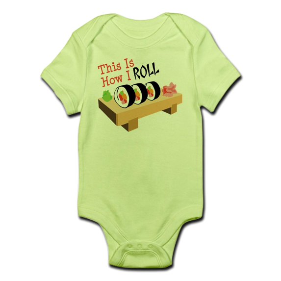 CafePress - This Is How I ROLL Body Suit - Baby Light Bodysuit