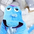thumbnail image 3 of Conjunto de pijamas Kigurumi de animales para adultos y niños, Mono de dibujos animados, ropa de dormir de lana, disfraz de fiesta de Navidad, Halloween, 3 of 4