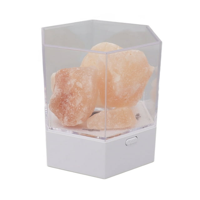 Himalayan Salt Lamp, LED Salt Lamp ABS And PC Air Purifying USB Rechargeable For Living Room