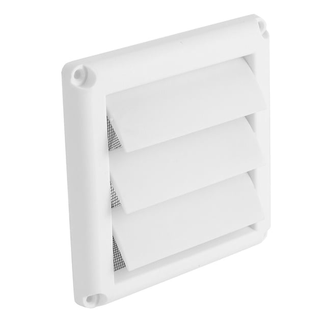 VONKY Air Dryer Vent Cover Outlet Grille Covers Retaining Wall Ducts Shutter Replacement Part Ventilation Kitchen Factory 4 Inch