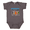 Charcoal, variant on Baby Onesie Hub Funny Baby Onesie Catch Ya Later Fishing Graphic Bodysuit, Infant Onesie for Baby Boys and Girls