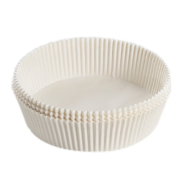 Baking Muffin Box Oiled Paper Tray Tin Foil Pad Cupcake Liner White