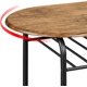 thumbnail image 4 of Juego de Mesa de Comedor de 3 Piezas, Juego de Mesa de Desayuno para 2 sillas de Cocina y Mesa pequeñas, Juego de 2 con Marco de Metal y Estante de Almacenamiento para Espacios, 4 of 9