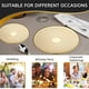 thumbnail image 5 of 4 Piezas Plato de Frutas Plato de Postre Platos de Pan Platos de Boda y Fiesta, 5 of 5