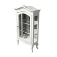 thumbnail image 1 of Lot de 1 Buffet de Maison de Poupée en Blanc pour Collectionneurs, 1 of 8