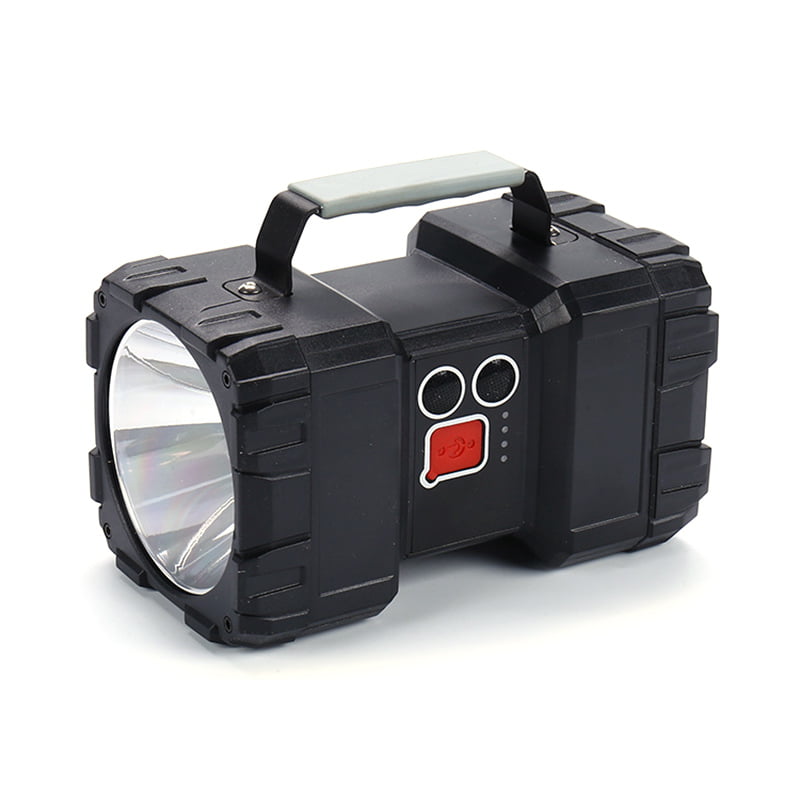 Portable Searchlight Handheld Spotlight LED Flashlight Torch usb Rechargeable 