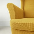 thumbnail image 3 of ZheElen 3pieces Washable Armchair Protective Cover For Easy Maintenance And Furniture Protection Light coffee, 3 of 6