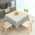 thumbnail image 4 of Tchckioa Minimalist Square Tablecloth,Waterproof Table Cloth for Kitchen,60x60 Inch, 4 of 6
