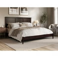 thumbnail image 1 of AFI Charlotte Solid Wood Low Profile King Platform Bed in Espresso, 1 of 13