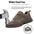 thumbnail image 5 of AUXDIQ Safety Trainers Men Women Steel Toe Cap Trainers Lightweight Work Shoes Comfy Industrial Sneakers Construction Work Boots, 5 of 5