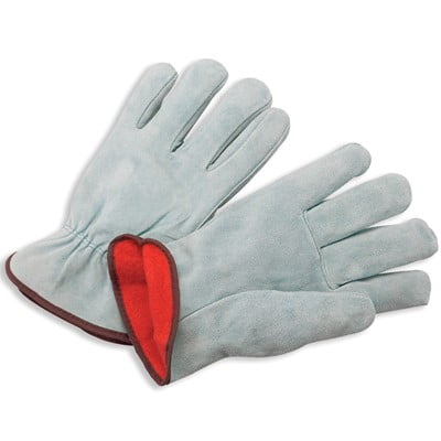 

NS Hand Protection Insulated Split Leather Cold Weather Driver s Gloves Medium (6 Pairs)