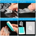 thumbnail image 4 of Transparent Silicone Stamps, 1 Pcs T1587 Letters Clear Stamps for Card Making Decoration DIY Craft, Clear, 4 of 6