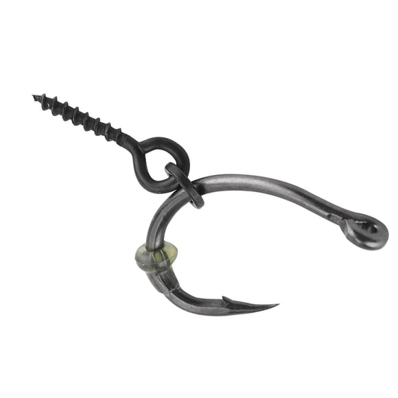 30 Piezas de Pesca de Carpa Ronnie Rig Hook Bait Set, para la Mayoría de los Tipos de Cebo, Para Amantes de la Pesca de la Carpa