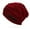 Red, variant on LEKODE Skull Cap for Locs Mens Beanie Beanie Knit Hat Winter Hat Beanie Hats Knitted Cap Beanies Black One Size