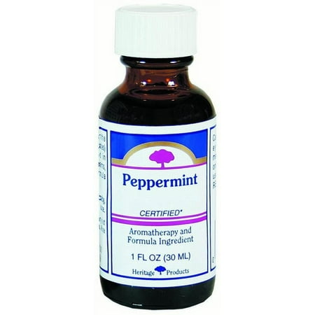 Heritage Store Peppermint Essential Oil 1 oz Oil