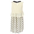thumbnail image 2 of Richie House Girls' Sleeveless Sweet Dress with Polka Dot Bottom RH1599, 2 of 7