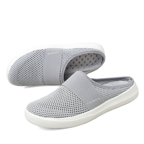 JikouIivo Fashion Women's Shoes Breathable Slip-on Mesh Outdoor Leisure Casual Sneakers Women's Shoes Summer Clearance