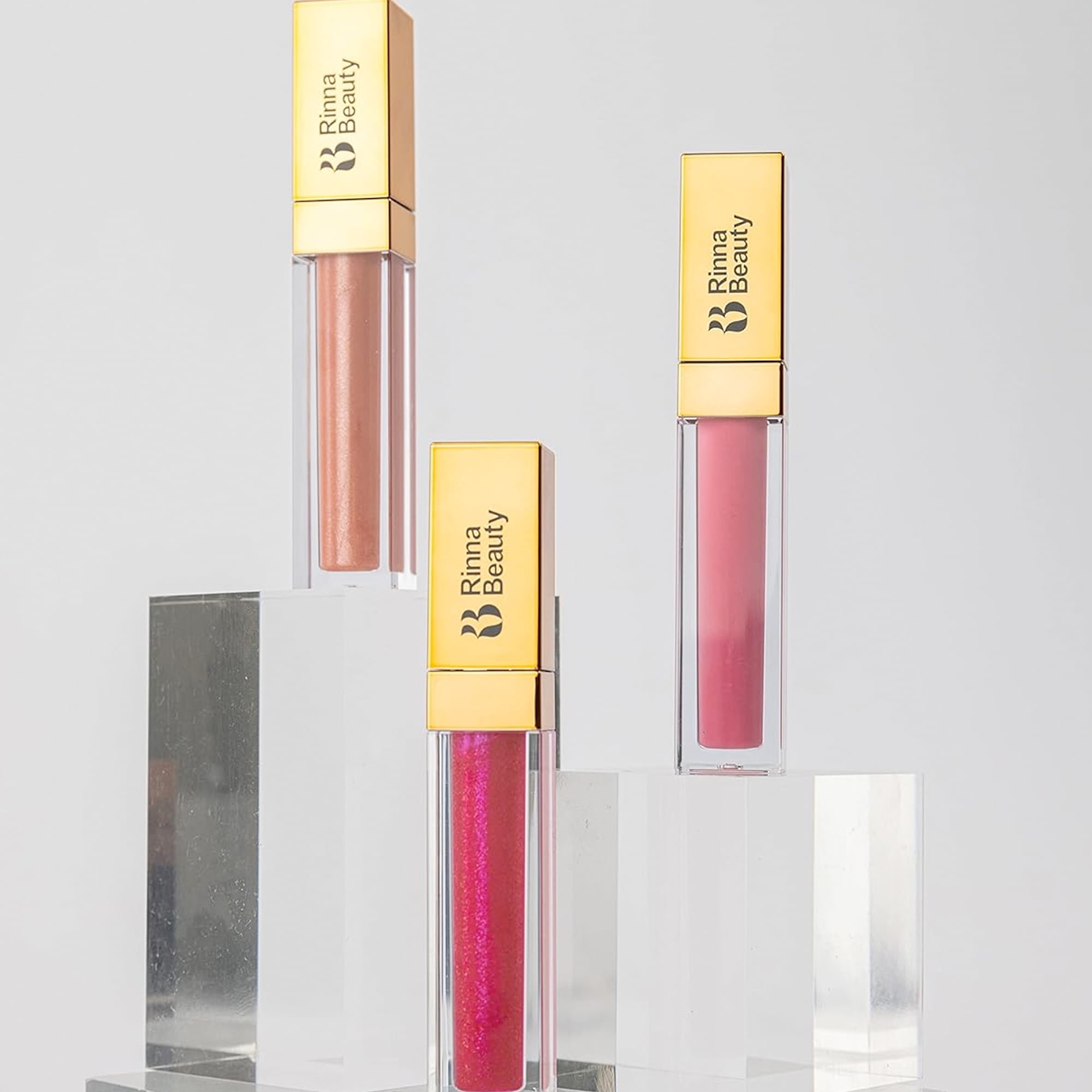 Rinna Beauty Lip Plumping Gloss Jet Setter – High Shine, Nourishing, Vegan