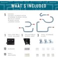 thumbnail image 4 of Woeilo N900-006 Garage Organization Hardware Kit, 4 of 5