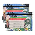 thumbnail image 5 of FORMRS 2 Pack Pencil Pouch for 3 Ring Binder with Clear Window Zipper Case, Colorful Landscape, 5 of 6