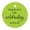 Chartreuse, variant on 100 Pcs Personalized Round Paper Tags - Thank You For Celebrating With Us Wedding Favor Gift Hang Tags Circle