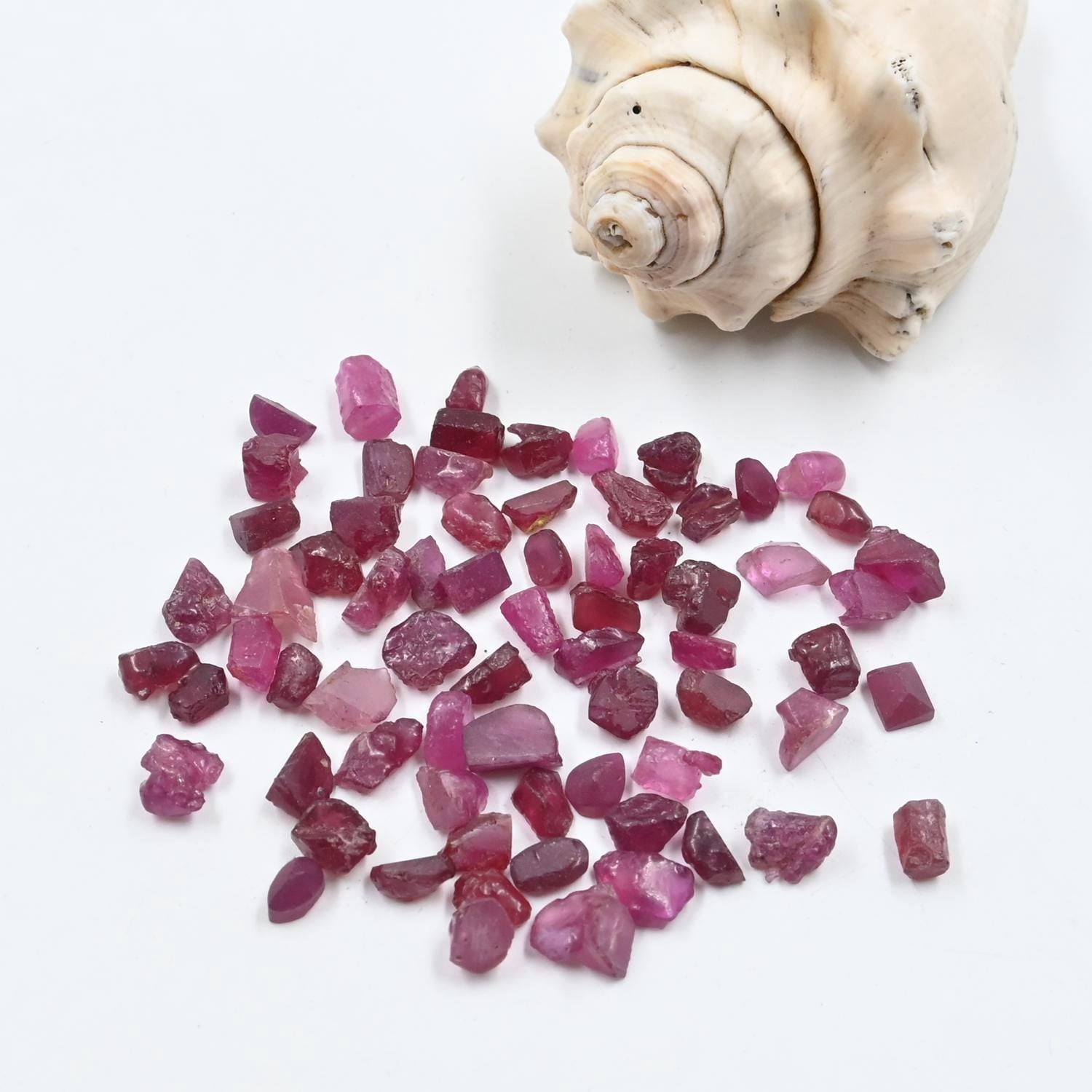 A.B. Gems Ruby Raw, Precious Ruby Crystal, Raw Ruby Gemstone, Uncut Ruby Stone, Jewelry Making, Healing Crystal, Collector's Gem, Birthstone Jewelry