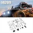 thumbnail image 3 of RC, Juego de Actualización de Copa de Dirección con Brazo Oscilante de Metal para Coche RC Go 1/14 14209 14210 H14BM (Plateado), 3 of 5