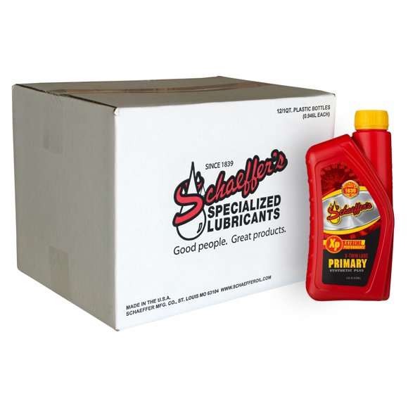 Schaeffer Manufacturing Co. 024030-012 Lubrifiant Primaire Performance Extrême V-Twin, Bouteille de 1 Quart (Lot de 12)
