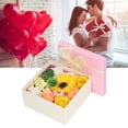 thumbnail image 1 of De Baño de Flores de Simulación, Caja exquisita para Cumpelaña, Navidad, San Valentín, decoración romántica para HOGAR, 1 of 7