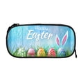 thumbnail image 3 of Goofa Happy Easter Pattern Big Capacity Pencil Pen Case Office College Large Storage High Capacity Bag Pouch Holder Box Organizer, 3 of 9
