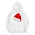 thumbnail image 3 of VBARHMQRT Halloween Hoodies for Men Men's Expl Osive Christmas Collection Hooded Sport Sweatshirt, 3 of 6