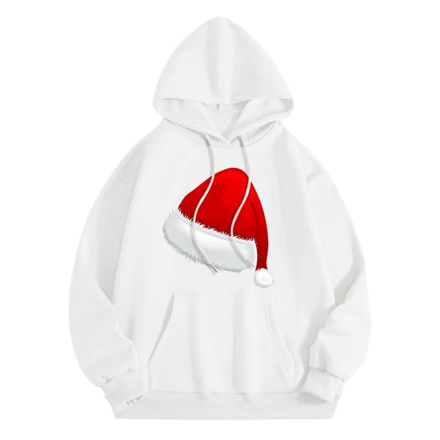 Wyzesi Fleece Sweatshirt Men Men'S Exp Losive Christmas Collection Hooded Sport Sweatshirt