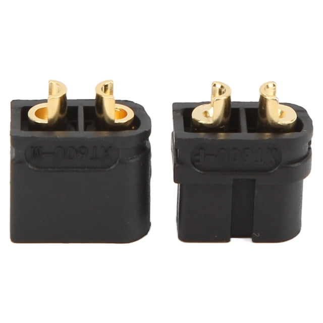 Conector macho y hembra XT60U, universal, chapado en oro, apto para modelos de coche y avión RC.