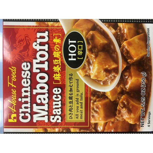 House Foods Mabo Tofu Sauce Hot, 5.29Ounce Boxes (Pack of 2) Walmart