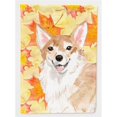 thumbnail image 1 of Carolines Treasures BB9519GF Corgi Fall Flag Garden Size, 1 of 3