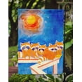 thumbnail image 3 of Carolines Treasures 6009GF 11 x 15 In. Raccoons On The Porch Flag- Garden Size, 3 of 3