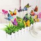 thumbnail image 2 of 50 estacas de mariposas para decoración de patio y jardín al aire libre, 2 of 6