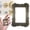 Q, variant on 1 Pcs Vintage Resin Picture Frames, Mini Picture Frames Oval Rectangle Wall Hanging Frames Display Frame Photo Holder for Home Wall Jewelry Display Hotel Decor, Bronze