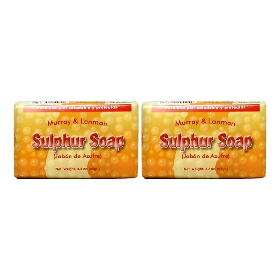Lenman & Kemp Sulphur Soap 3.35oz (Pack of 2)