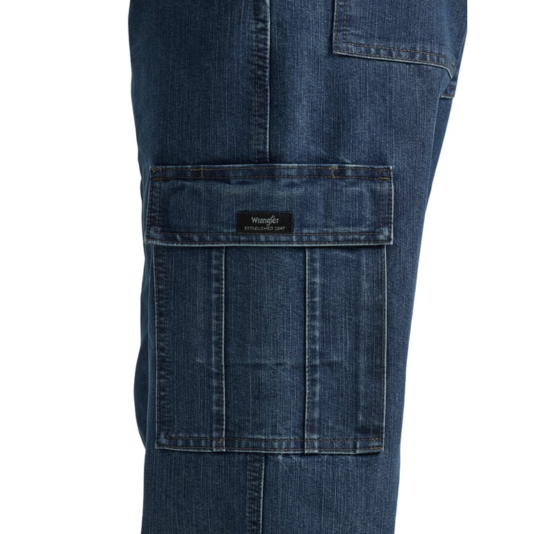 Wrangler Men's Relaxed Fit Cargo Jeans photo 6