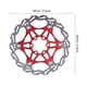 thumbnail image 3 of Pastillas de freno de disco para bicicleta de montaña de 6 pernos y 160 mm de color rojo para un mejor rendimiento en el ciclismo, 3 of 8