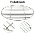 thumbnail image 2 of Stainless Steel Circular BBQ Grid Ideal for Open Air Events 30cm 35cm 40cm, 2 of 10