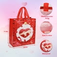 thumbnail image 2 of 12PCS Happy Valentines Day Reusable Gift Bags, Treat Bags with Handles, Valentines Day Party Bags, Multifunctional Non-Woven Valentines Bags for Gifts Wrapping, Valentines Party Supplies(Red), 2 of 7