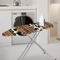 thumbnail image 2 of HELLHERO Cow Print Pattern Ironing Board Cover Protection Covers Breathable 3 Fasteners(Not Heat Insulating), 2 of 5