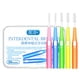 thumbnail image 1 of 30 Uds. Cepillos interdentales para palillos de dientes cepillo de higiene bucal con cabeza de hilo dental TFixol  Natural, 1 of 7